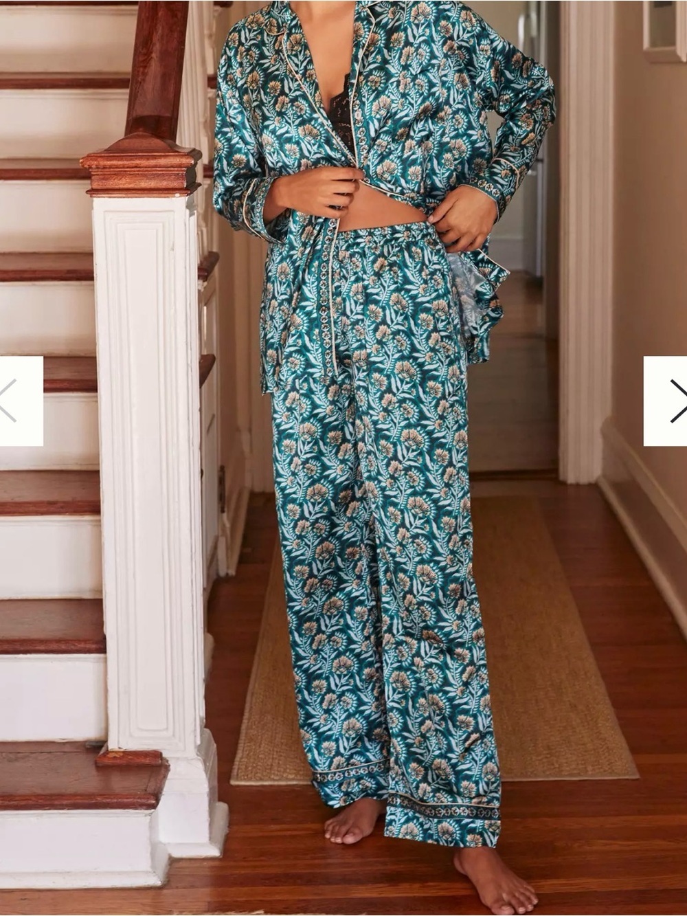 Anthropologie Omika Margo Pajama Pants Bottoms only Size XS made in India